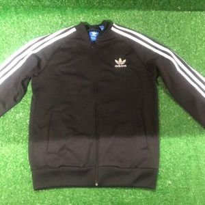 Kids adidas track zip up jacket size medium (11-12yrs)